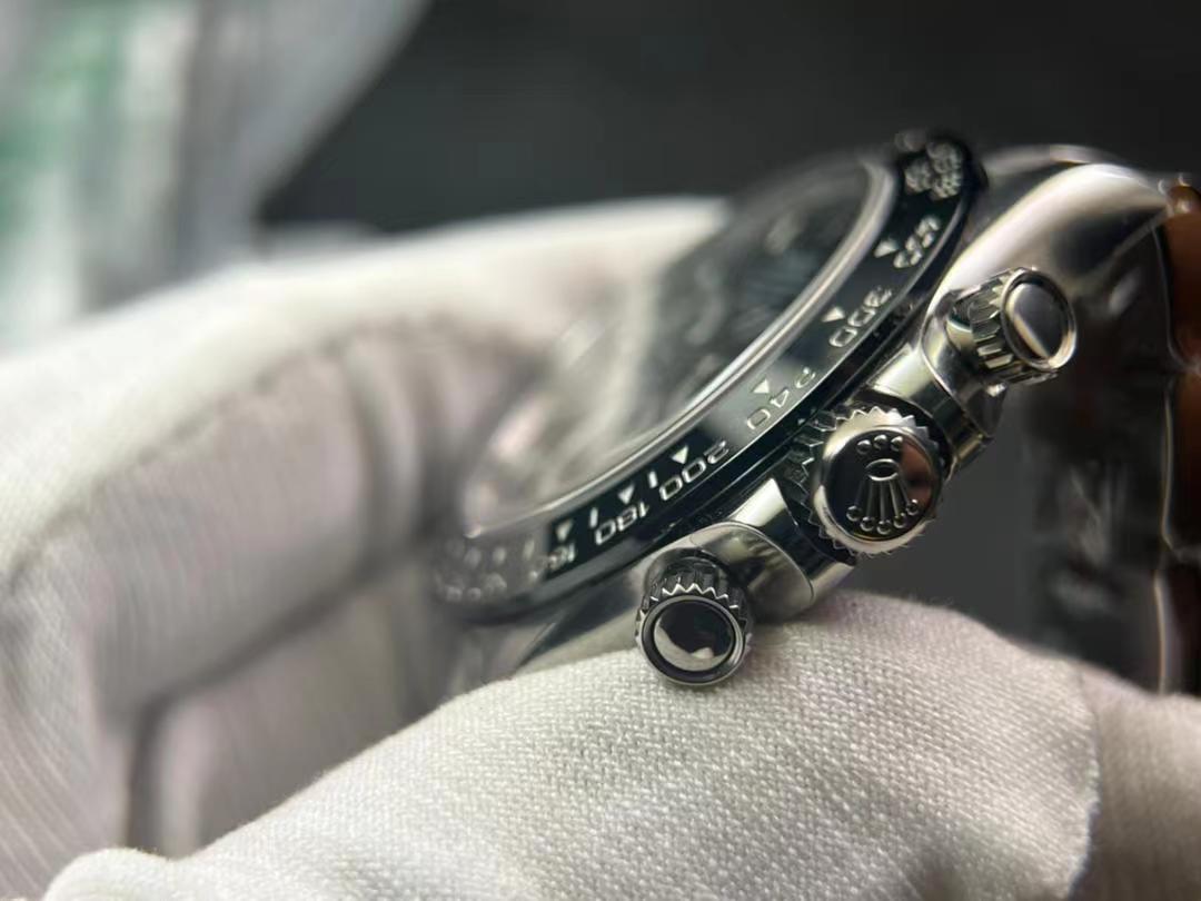 Daytona 116500 Clean Factory 1:1 Best Edition 904L SS Case and Bracelet Black Dial SA4130 V3 version - Image 6