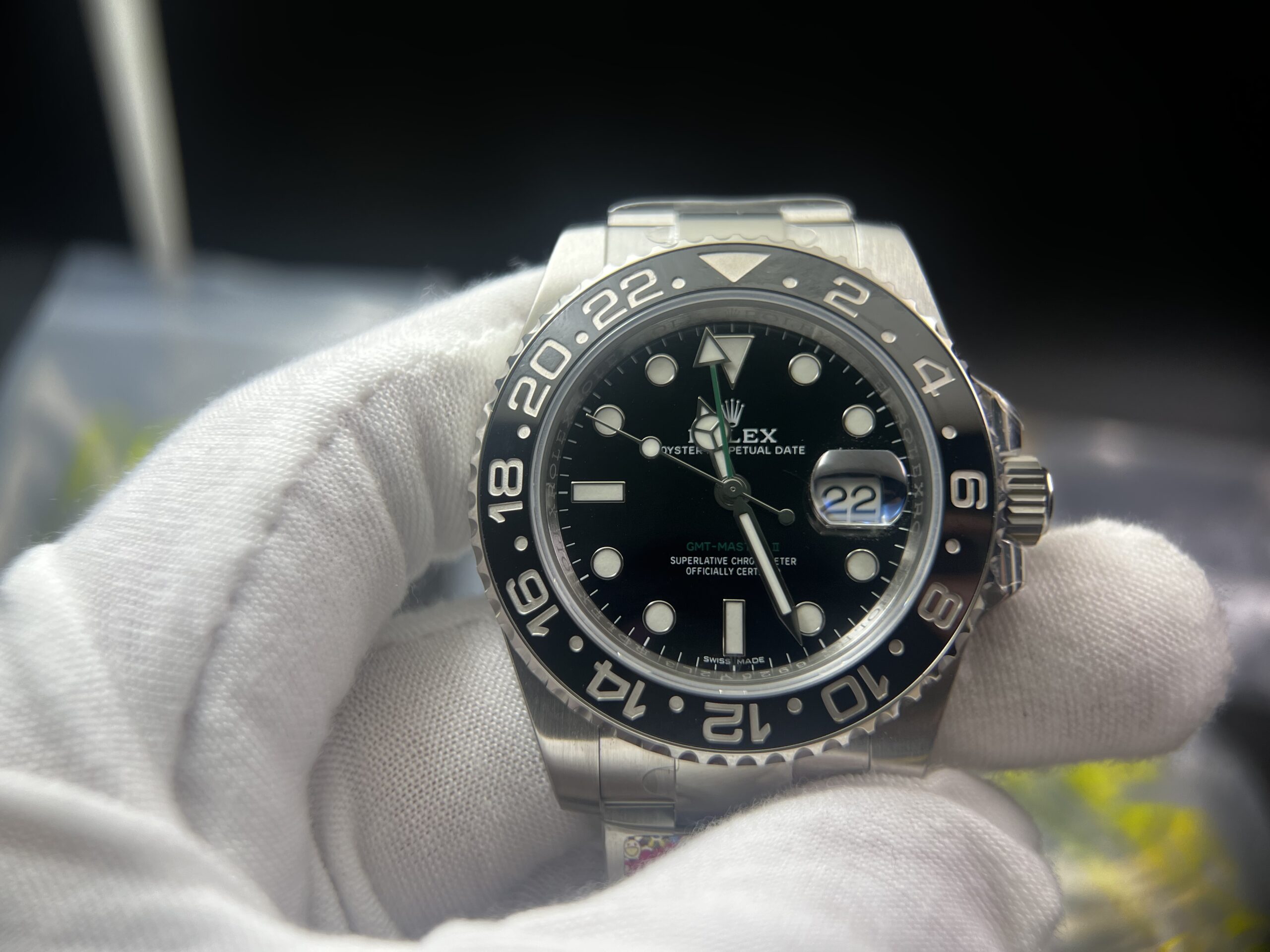 GMT-Master II 116710 LN Black Ceramic 904L Steel Clean Factory Best Edition VR3186 CHS - Image 2