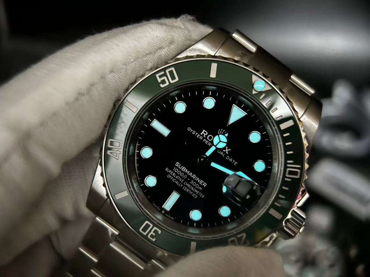 Submariner 41mm 126610 LV Kermit 904L Steel VSF 1:1 Best Edition VS3235 - Image 4