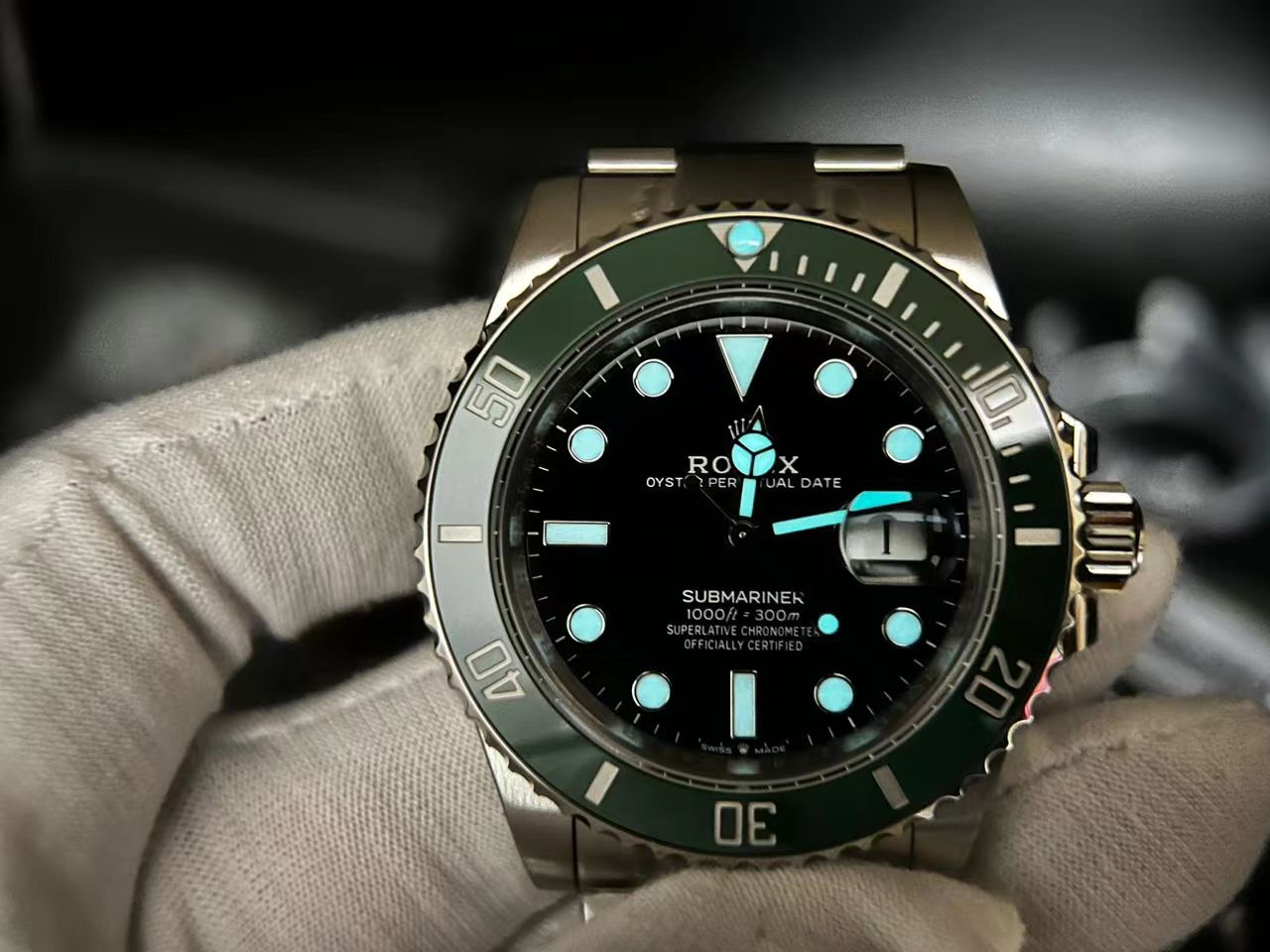 Submariner 41mm 126610 LV Kermit 904L Steel VSF 1:1 Best Edition VS3235 - Image 5