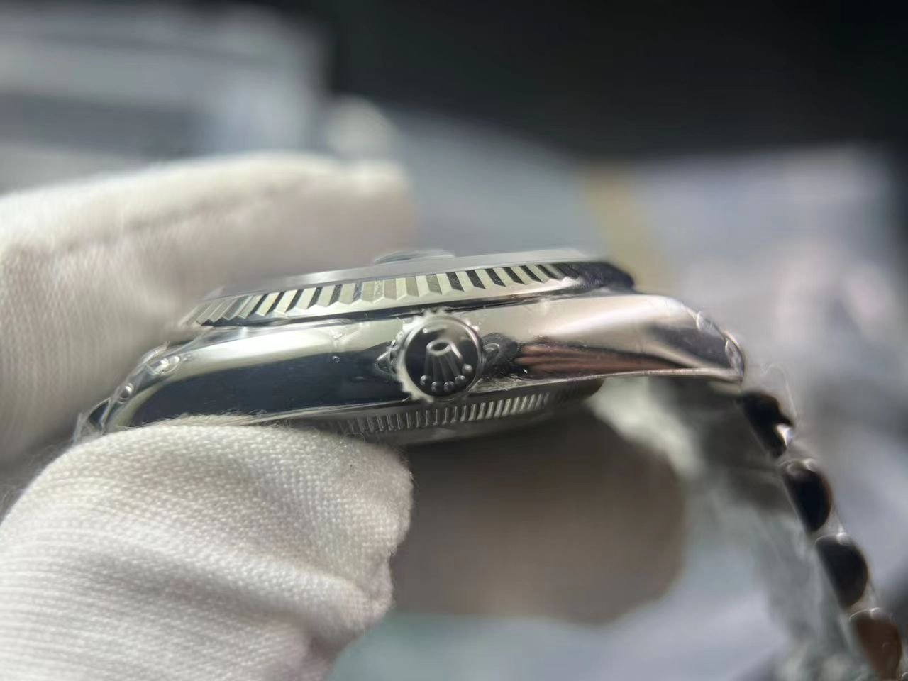 DateJust 36 126234 904L SS VSF 1:1 Best Edition Fluted Bezel Blue Dial on Jubilee Bracelet VS3235 - Image 7