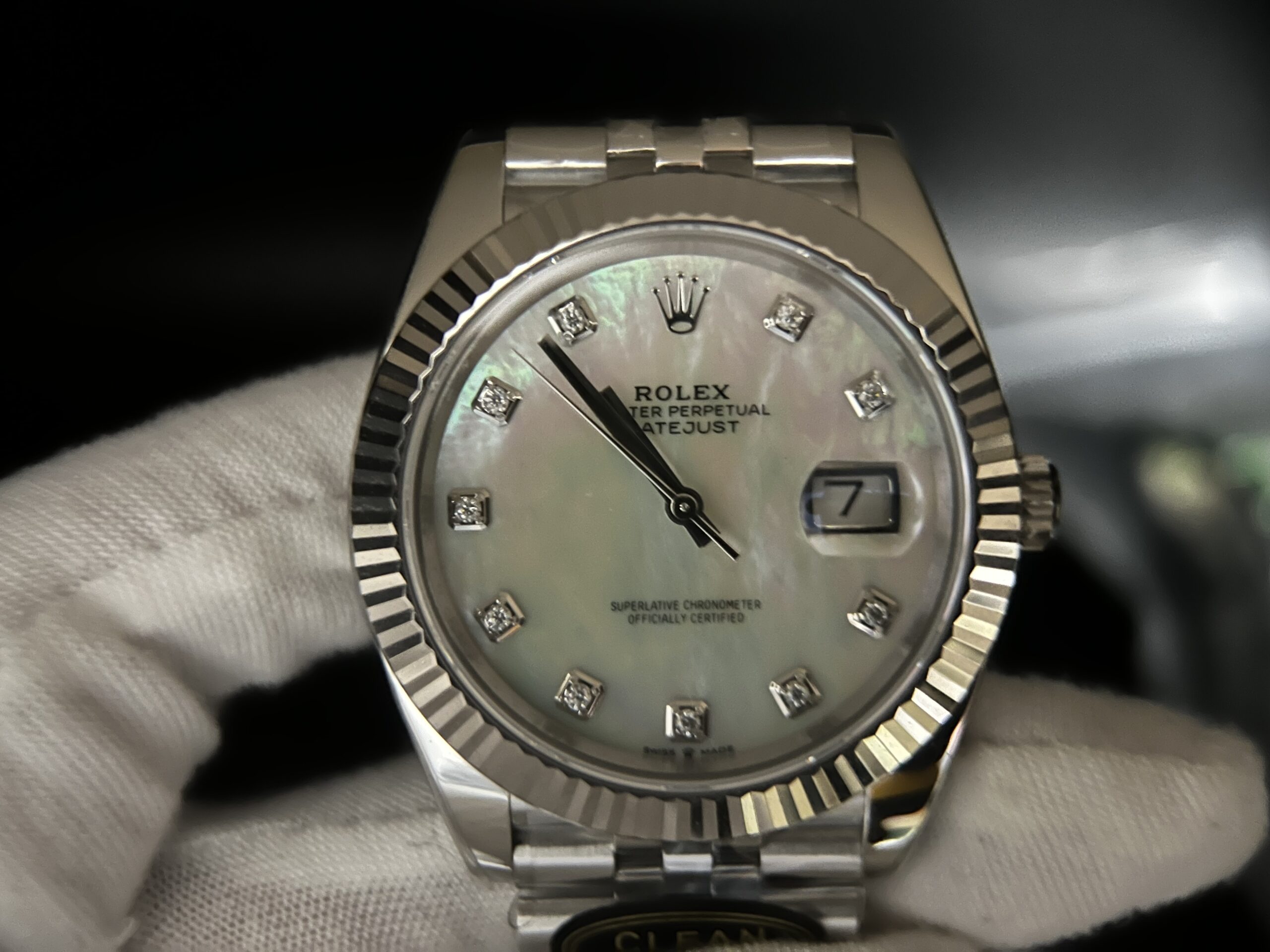 Rolex Datejust 41mm - Mother of Pearl - Image 8