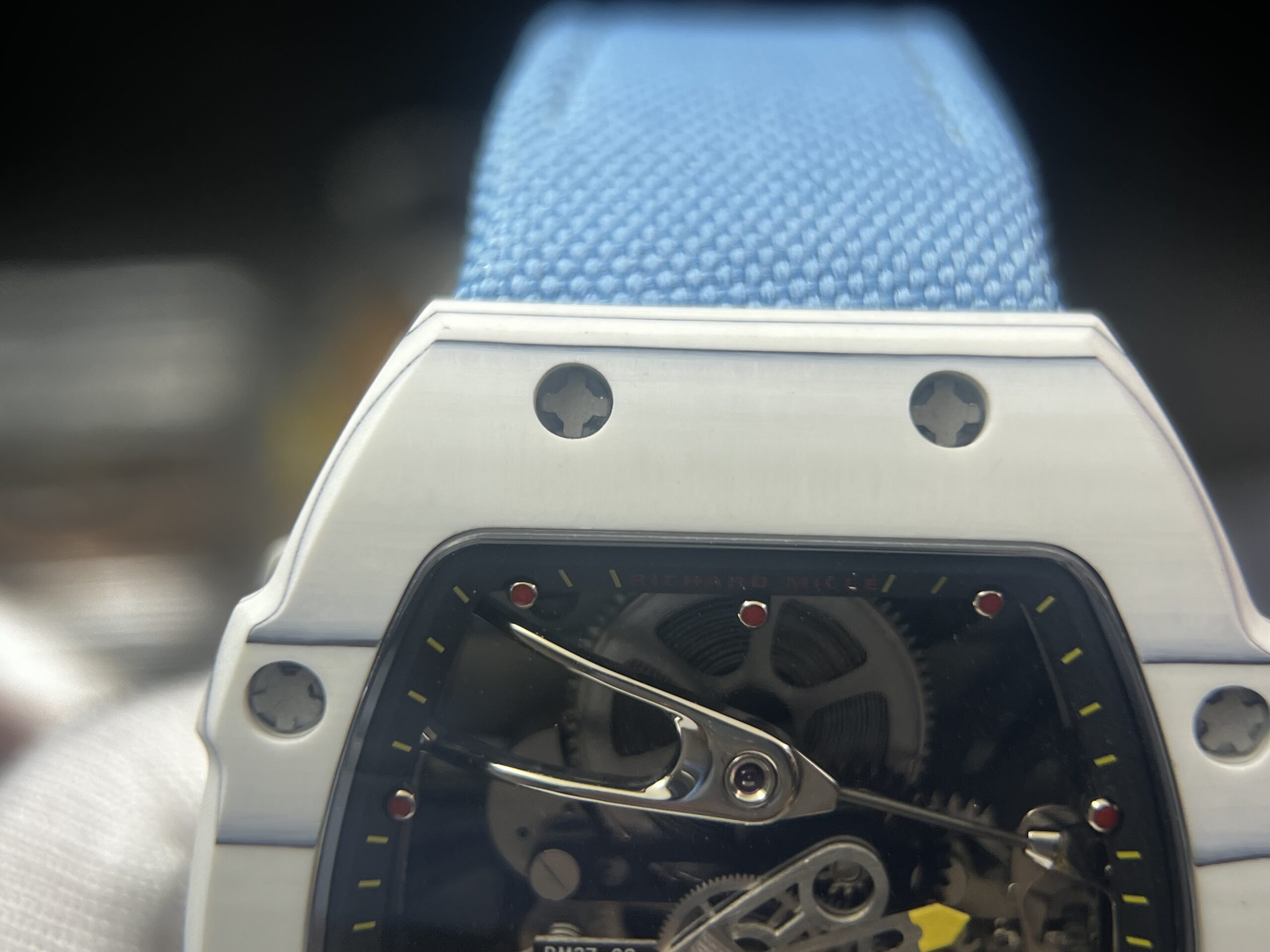 RM27-02 Carbon Fiber Case Men’s Nylon Strap Watch - Image 6