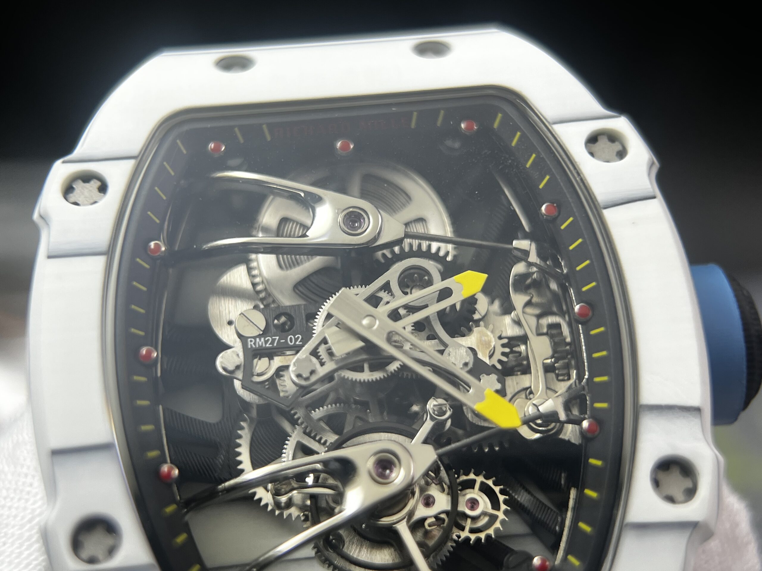 RM27-02 Carbon Fiber Case Men’s Nylon Strap Watch - Image 12