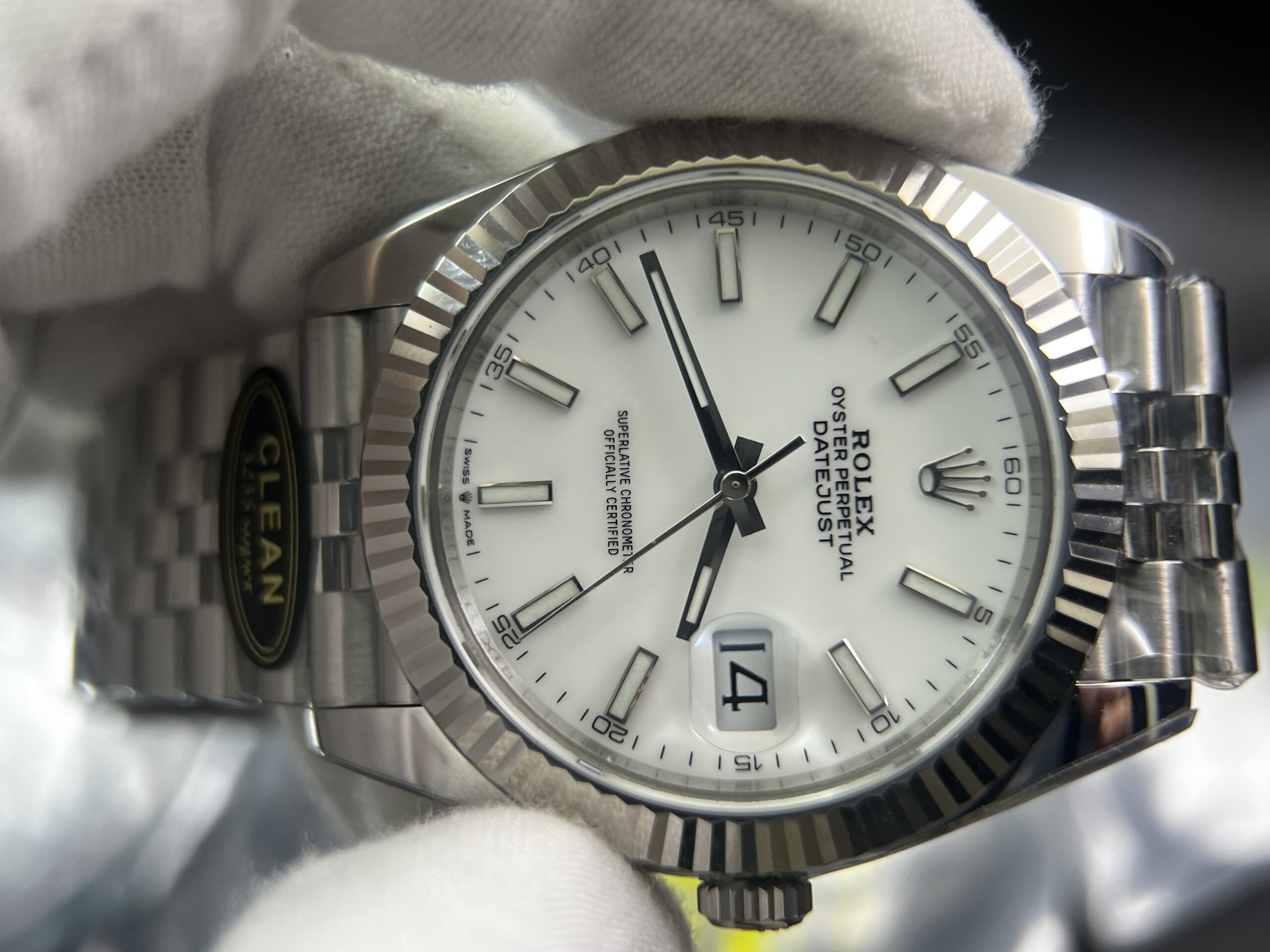 Rolex Datejust 41mm - White - Image 5