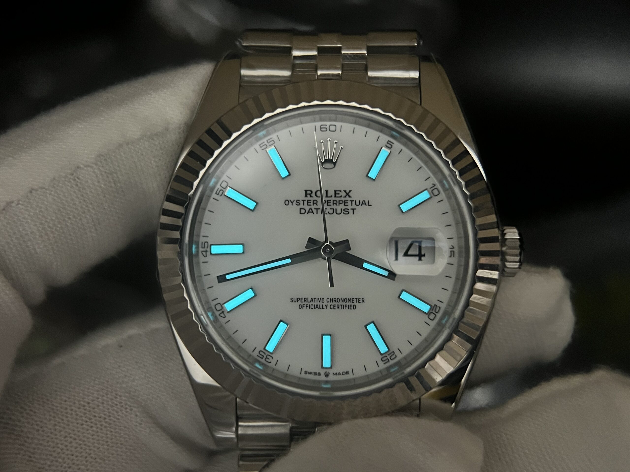 Rolex Datejust 41mm - White - Image 7