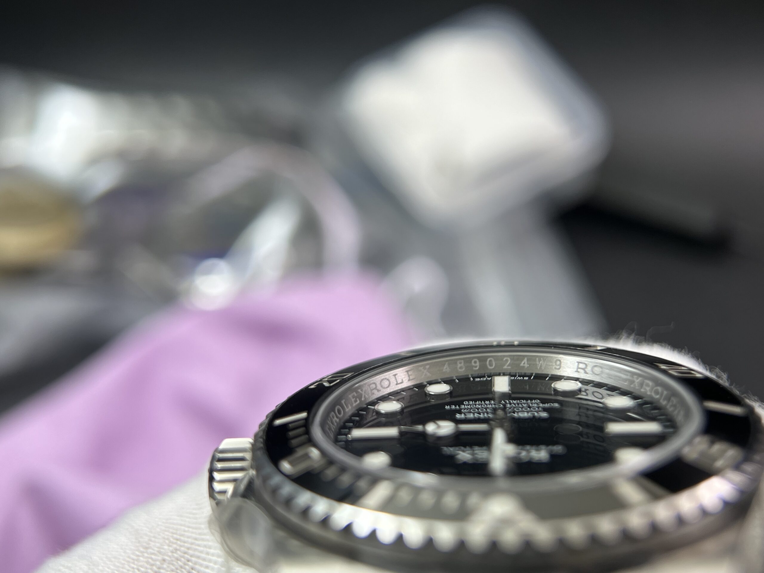 Submariner 114060 No Date Black Ceramic Clean Factory 904L 1:1 Best Edition on SS Bracelet VR3130 - Image 7