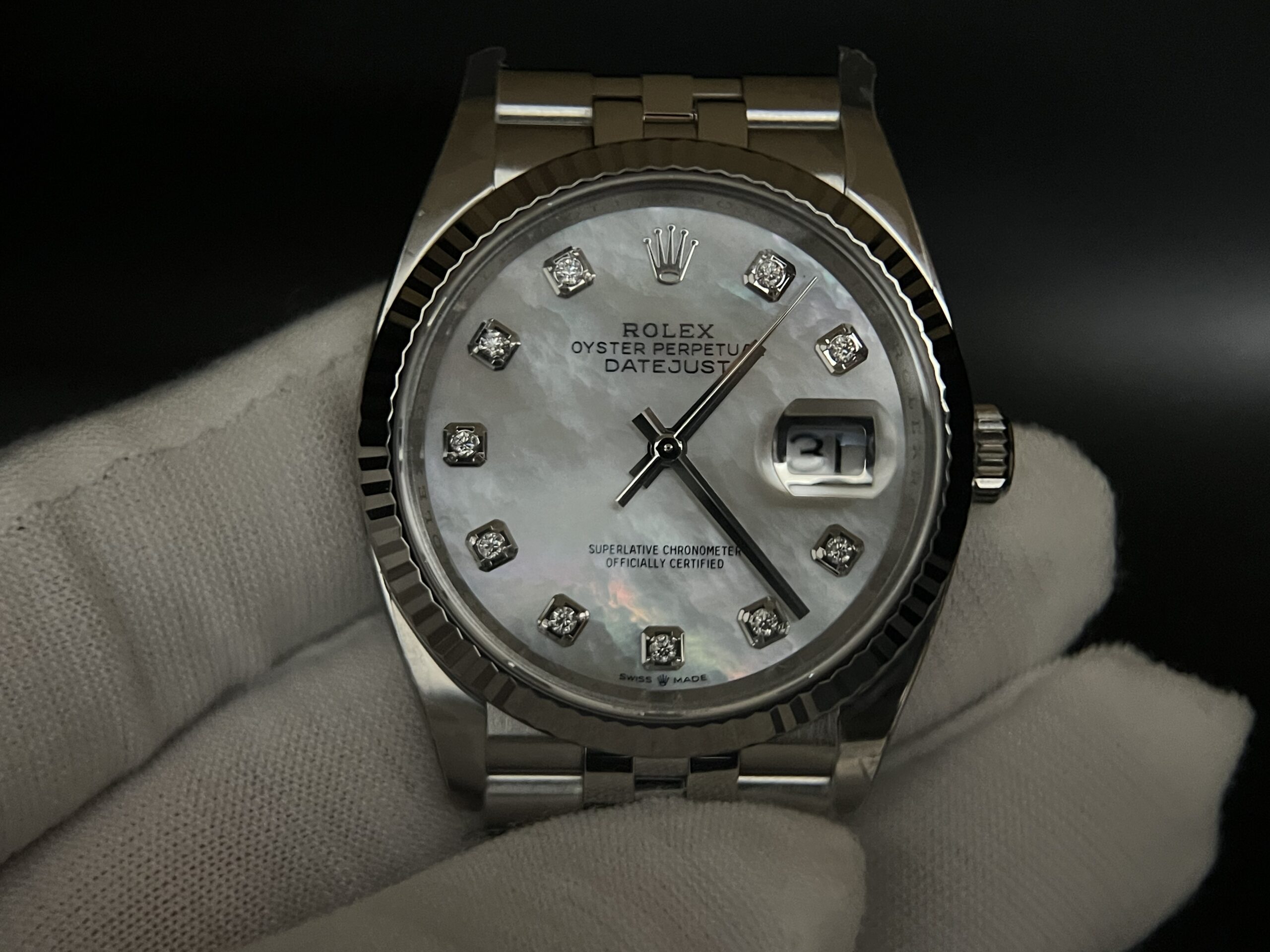 Rolex Datejust 36mm - Mother Of Pearl - Image 6
