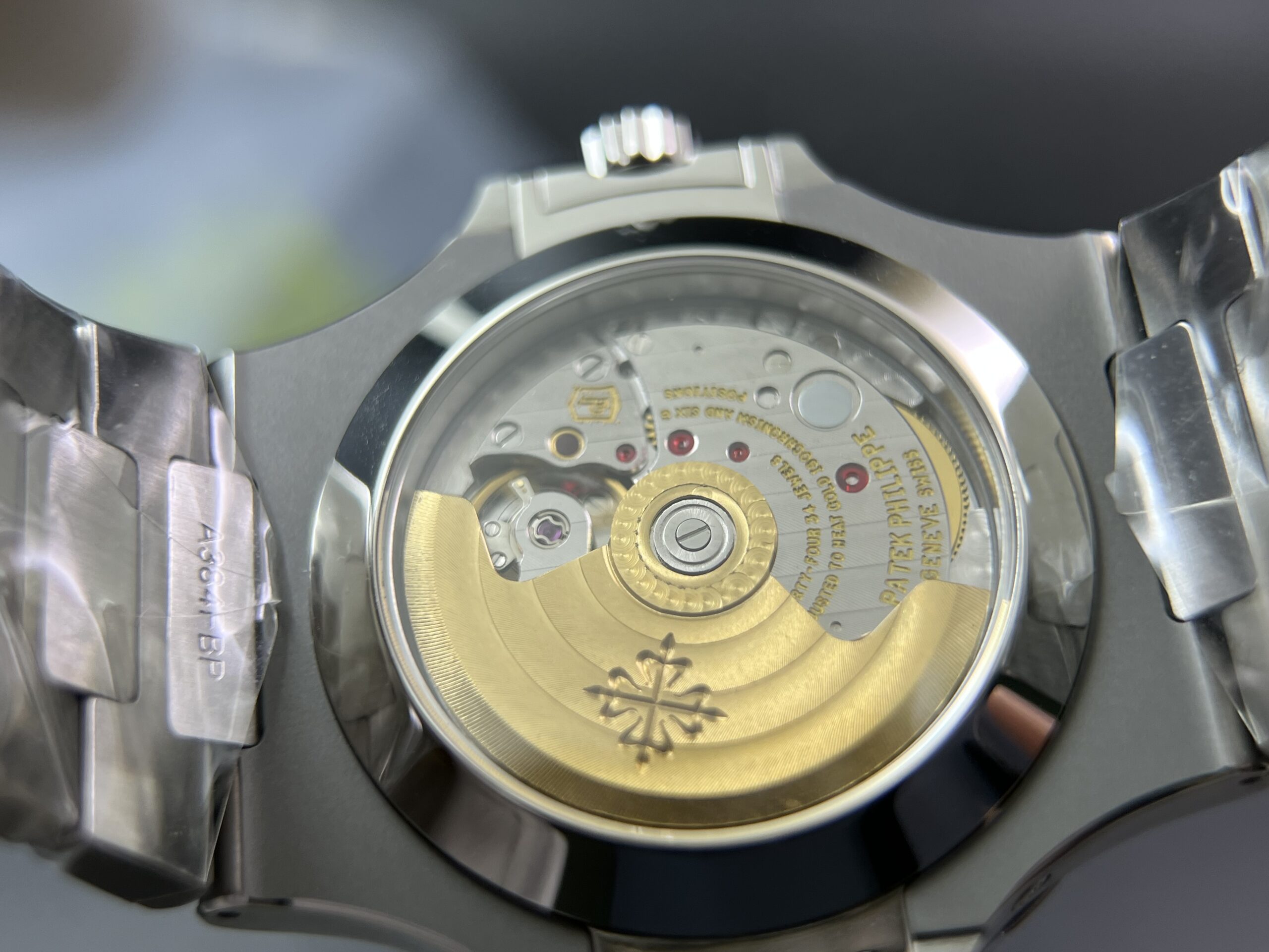 Nautilus 5726 Full Function SS PPF 1:1 Best Edition Blue Dial on SS Bracelet A324 - Image 10