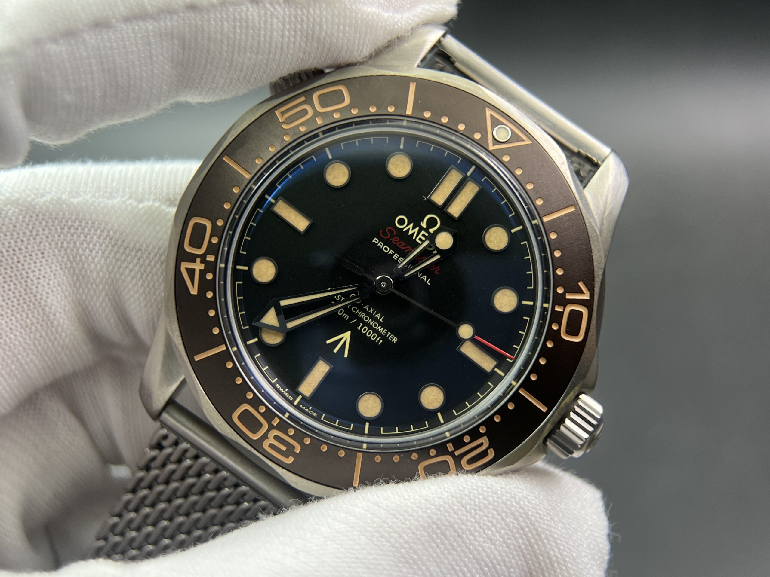 Seamster 300 "No Time to Die" Limited Edition VSF 1:1 Best Edition A8806 V4 (with both Mesh and Nato Bands) - Image 5