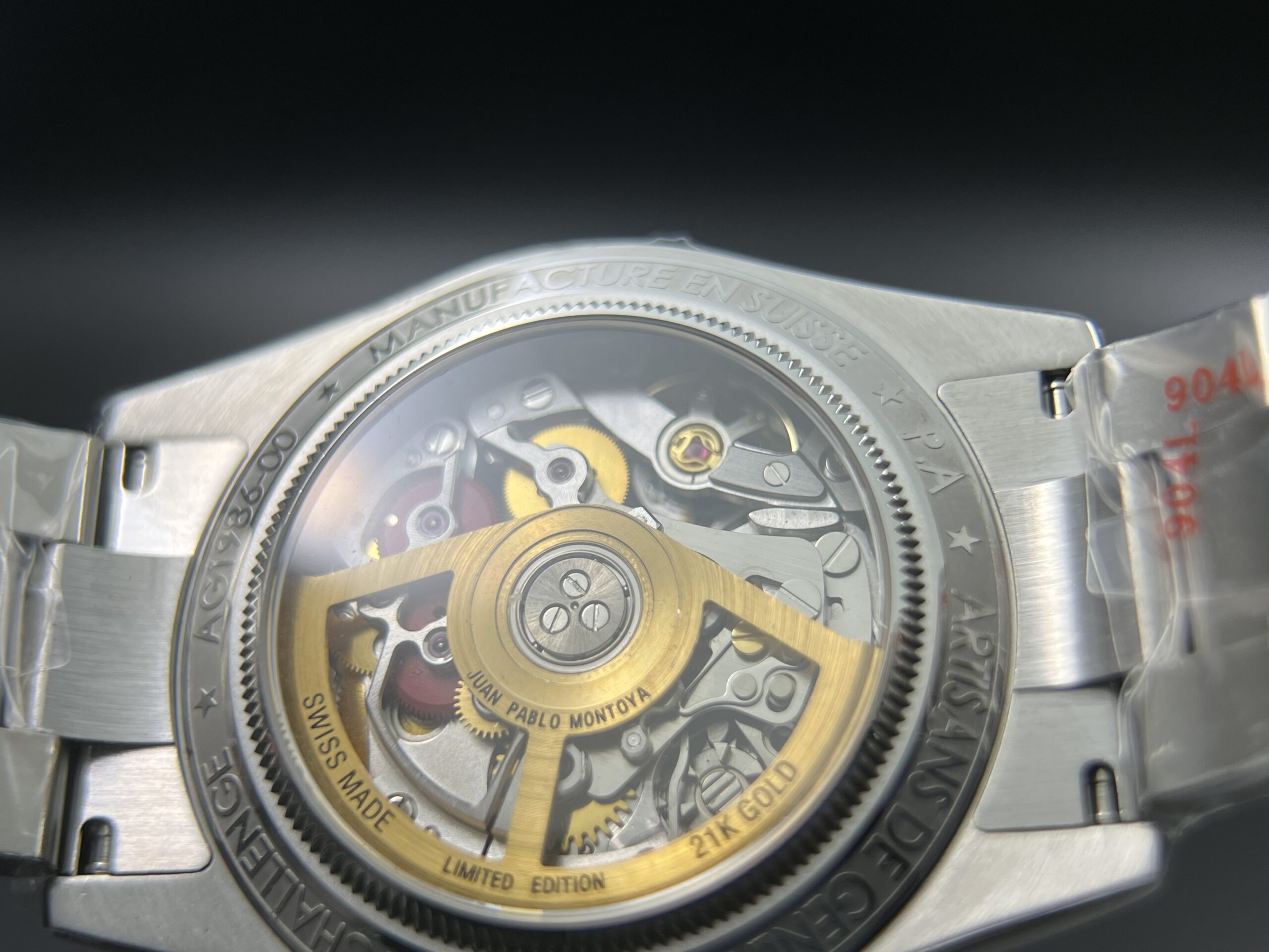 Daytona Montoya 40MM SS/SS Skeleton Dial Sonic SA4130 - Image 13
