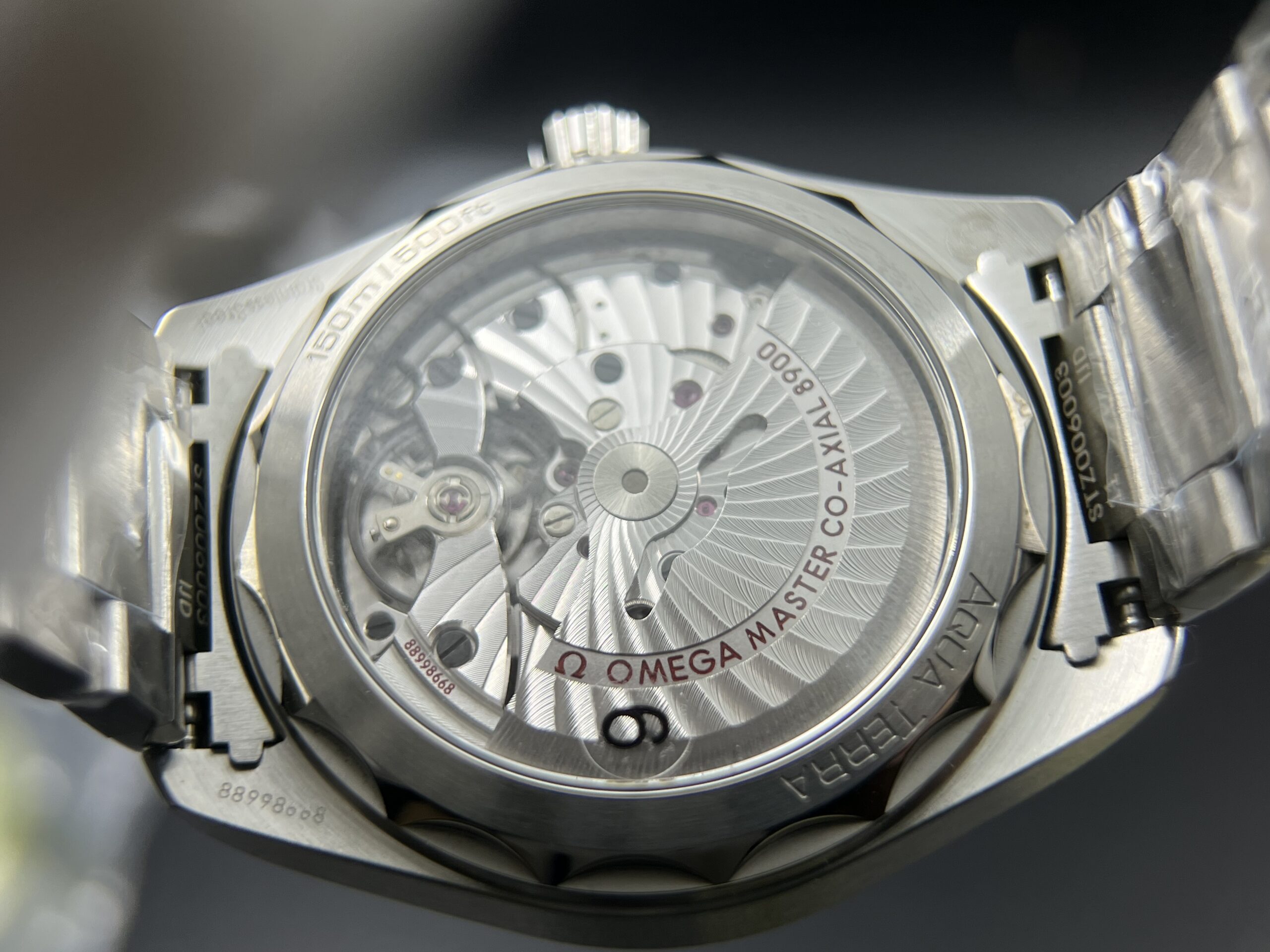 Aqua Terra 150M Master Chronometers VSF 1:1 Best Edition White Dial Orange Hand on SS Bracelet A8900 Super Clone - Image 13