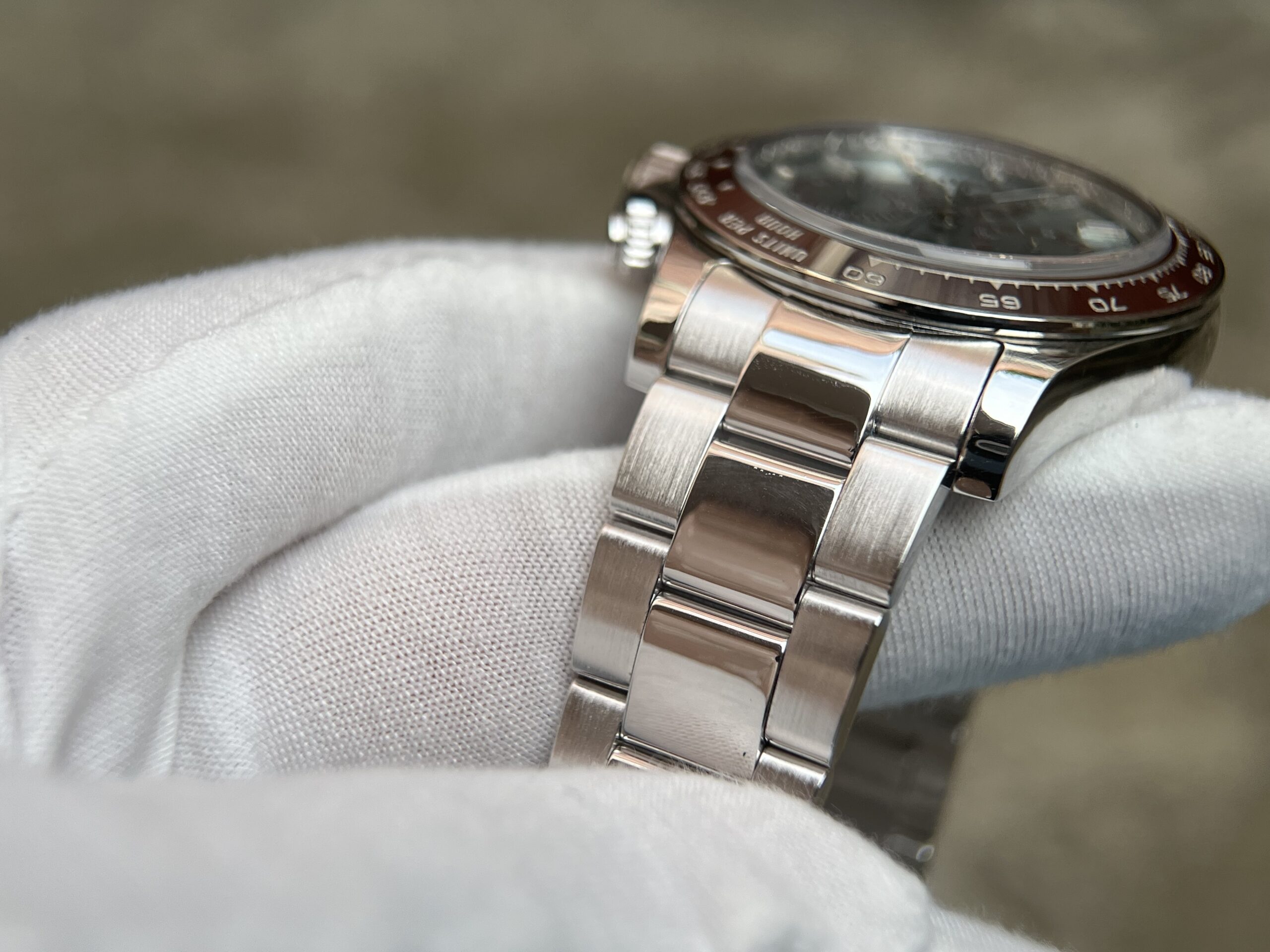 2023 Daytona 126506 Ice Blue Crystal Dial Tungsten shell Case Wrap real platinum 227 grams - Image 19