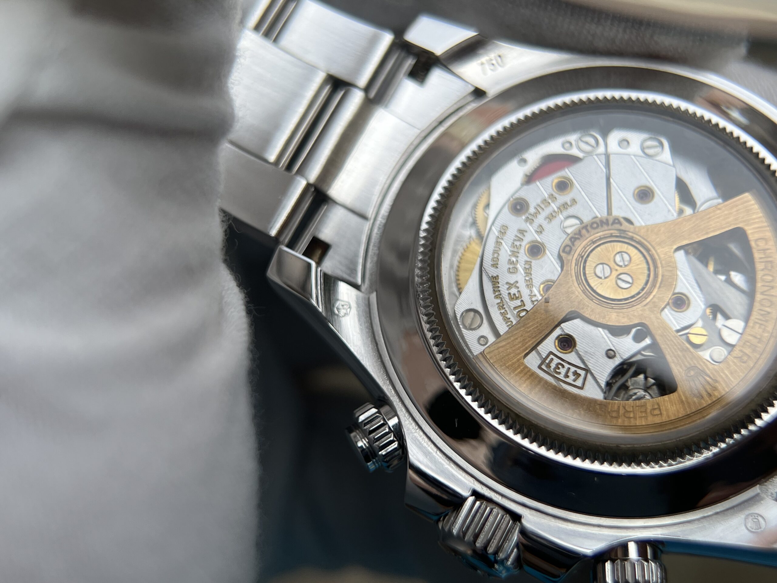 2023 Daytona 126506 Ice Blue Crystal Dial Tungsten shell Case Wrap real platinum 227 grams - Image 23