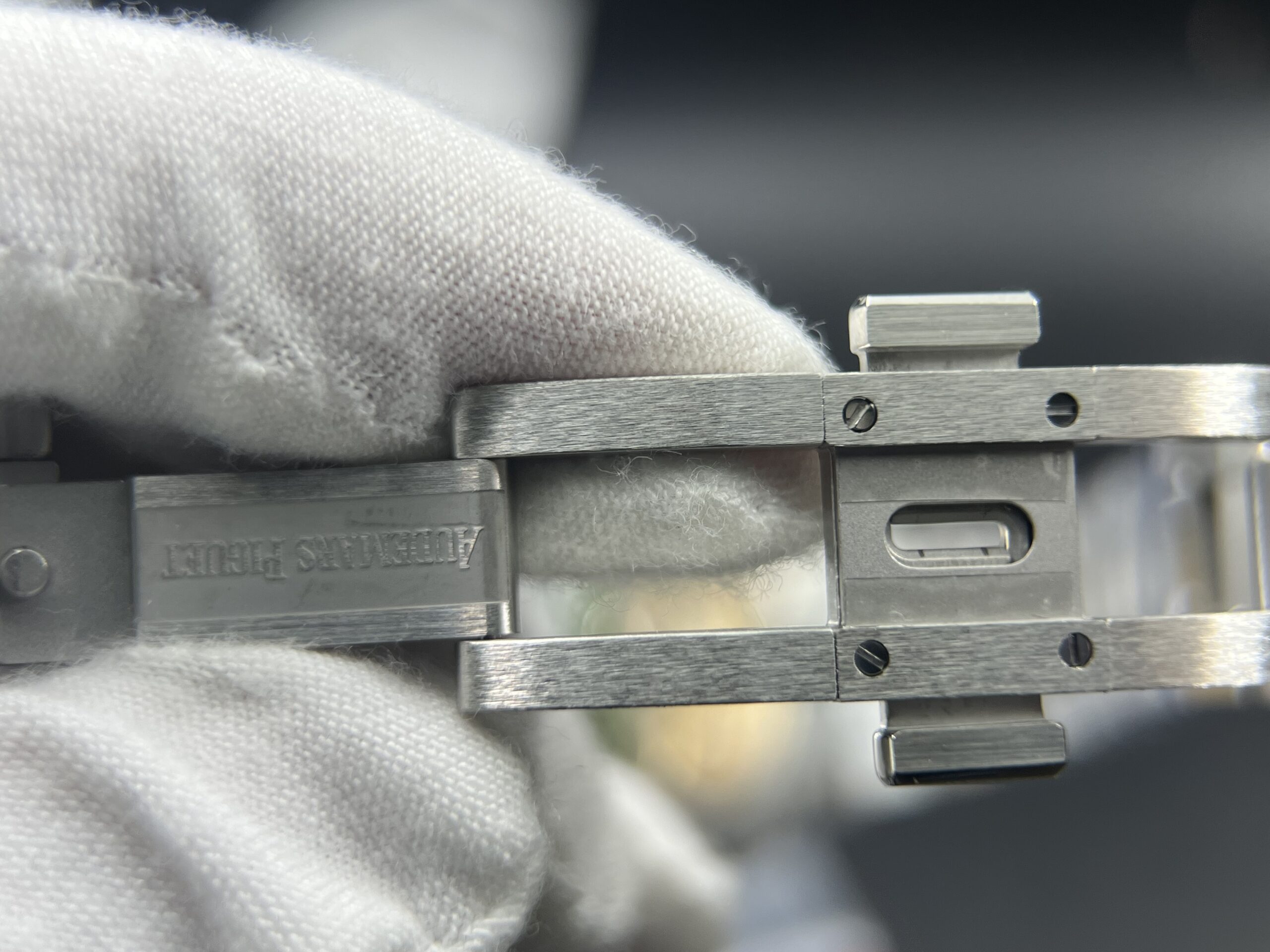 Royal Oak 37mm 15450 SS APSF 1:1 Best Edition Blue Textured Dial on SS Bracelet A3120 - Image 17