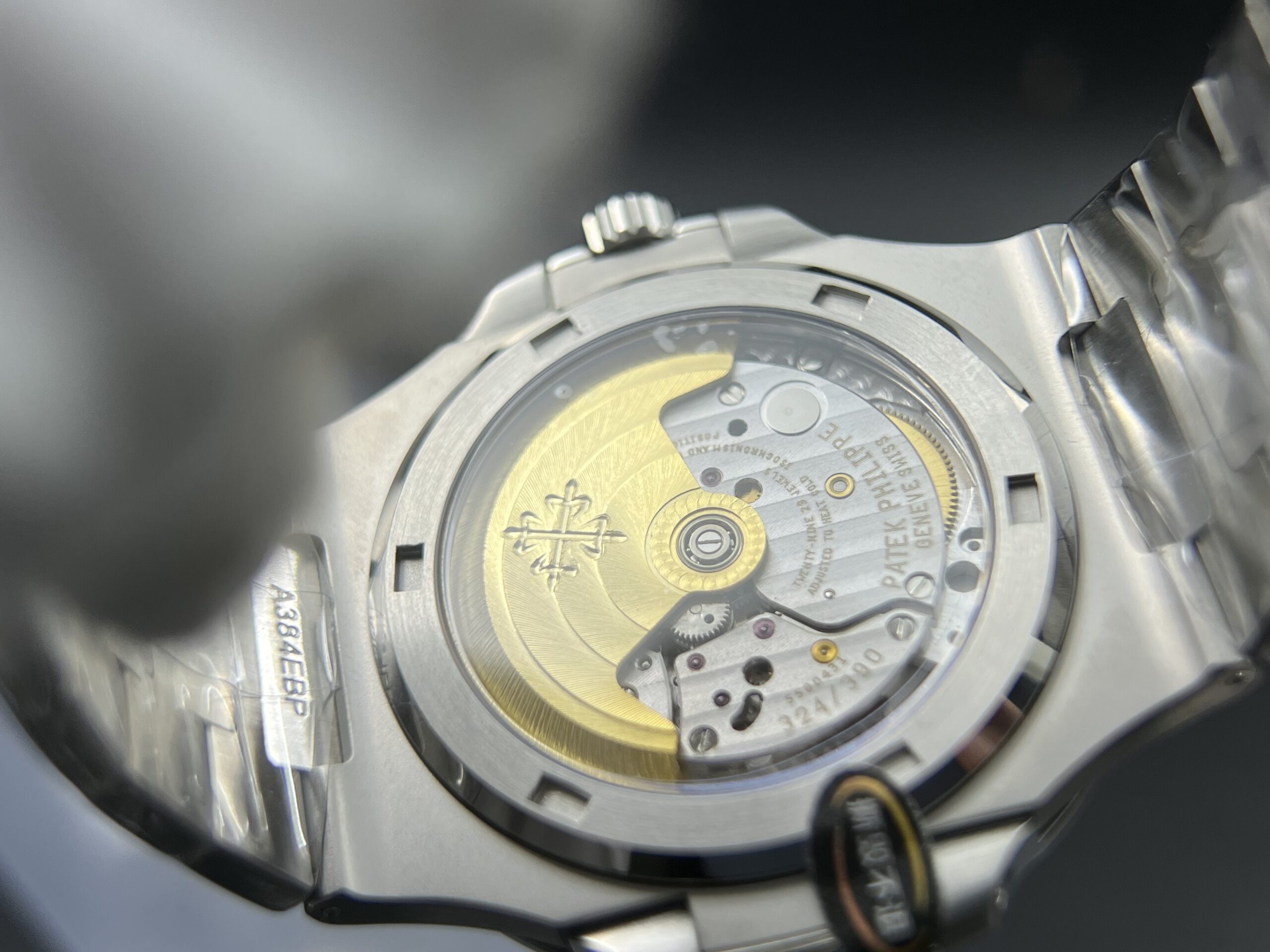 Nautilus 5711/1A 3KF 1:1 Best Edition White Textured Dial on SS Bracelet A324 Super Clone V2 - Image 14