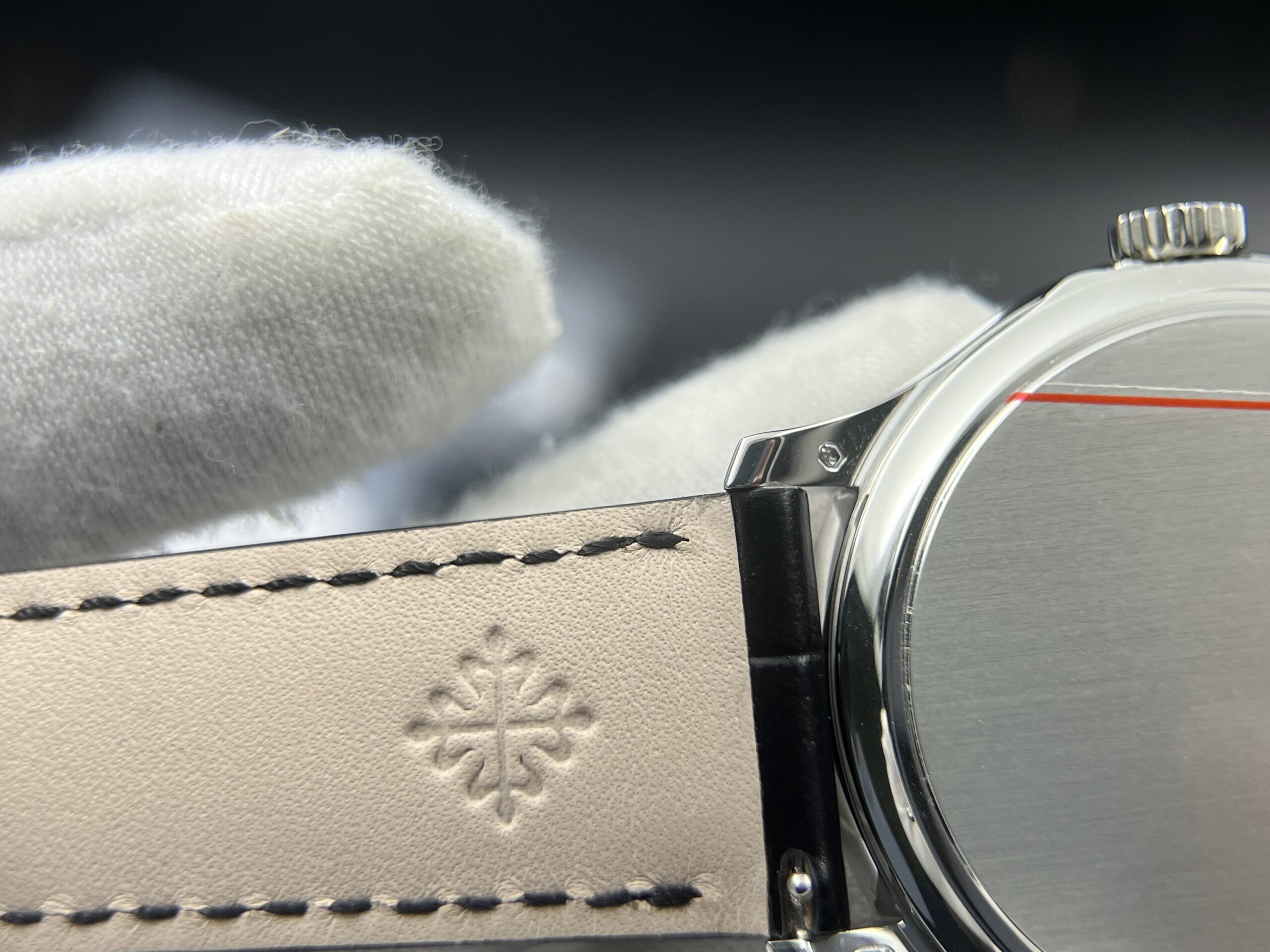 Calatrava 5227 SS 3KF 1:1 Best Edition White Dial on Brown Leather Strap A324 Super Clone V2 - Image 16