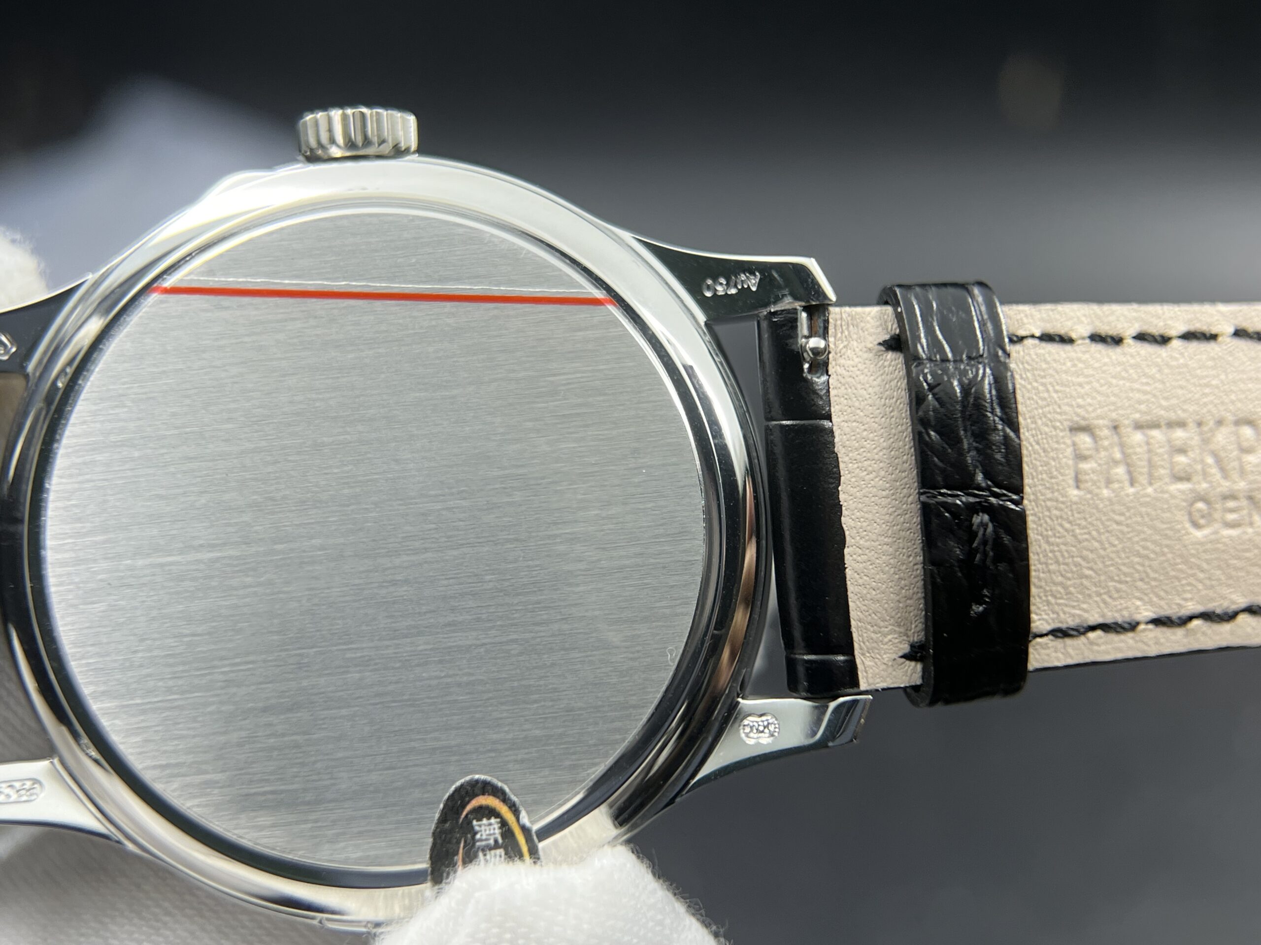 Calatrava 5227 SS 3KF 1:1 Best Edition White Dial on Brown Leather Strap A324 Super Clone V2 - Image 17