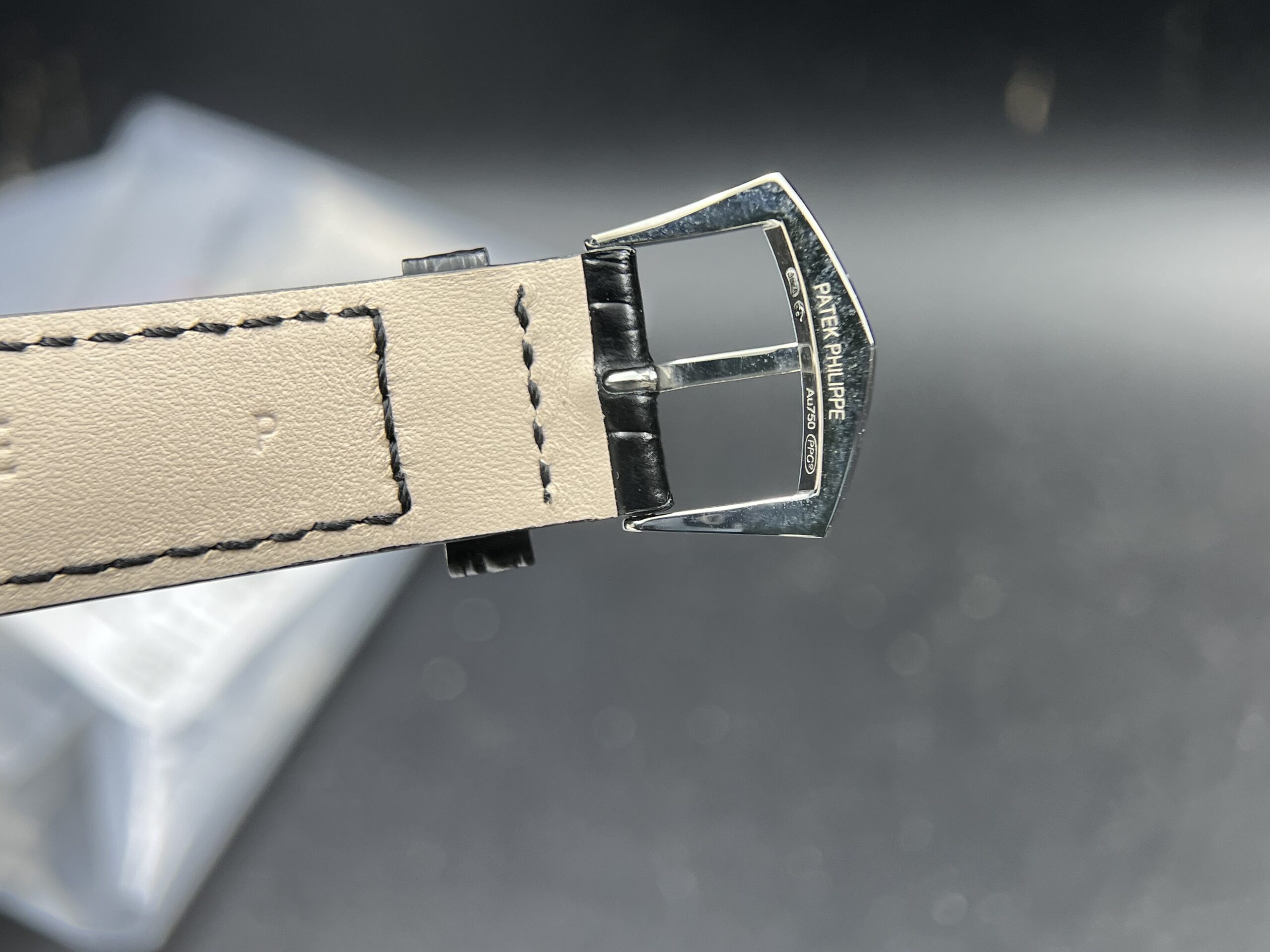 Calatrava 5227 SS 3KF 1:1 Best Edition White Dial on Brown Leather Strap A324 Super Clone V2 - Image 19